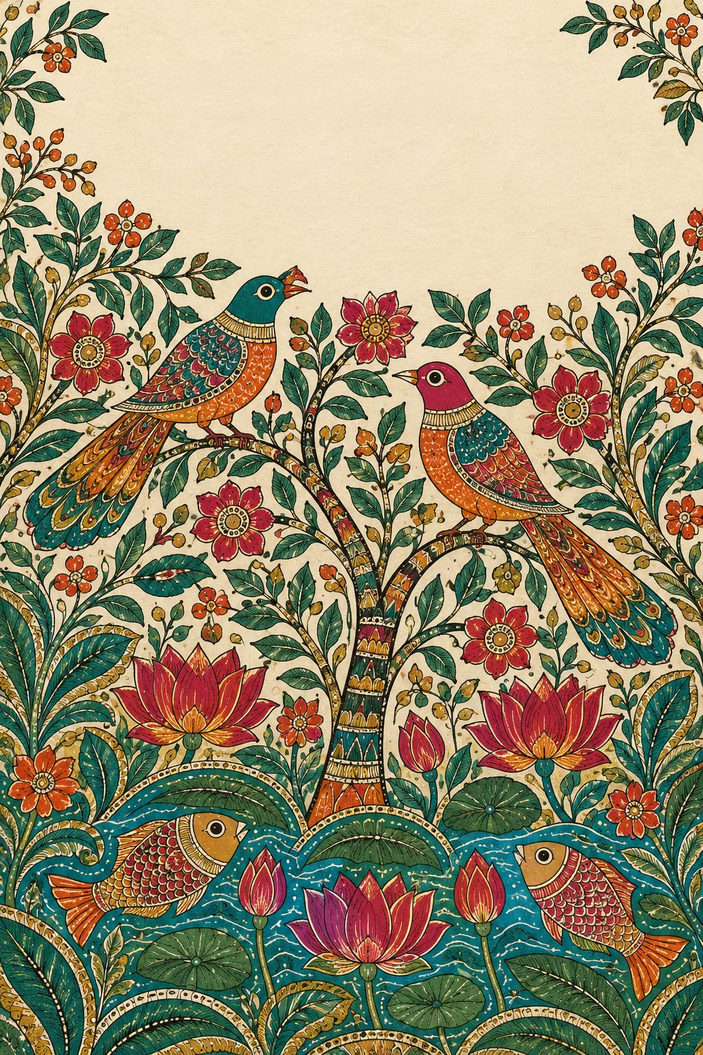 Madhubani garden